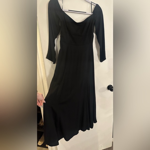 Reformation Ballari dress - size 4 - black - Picture 6 of 8